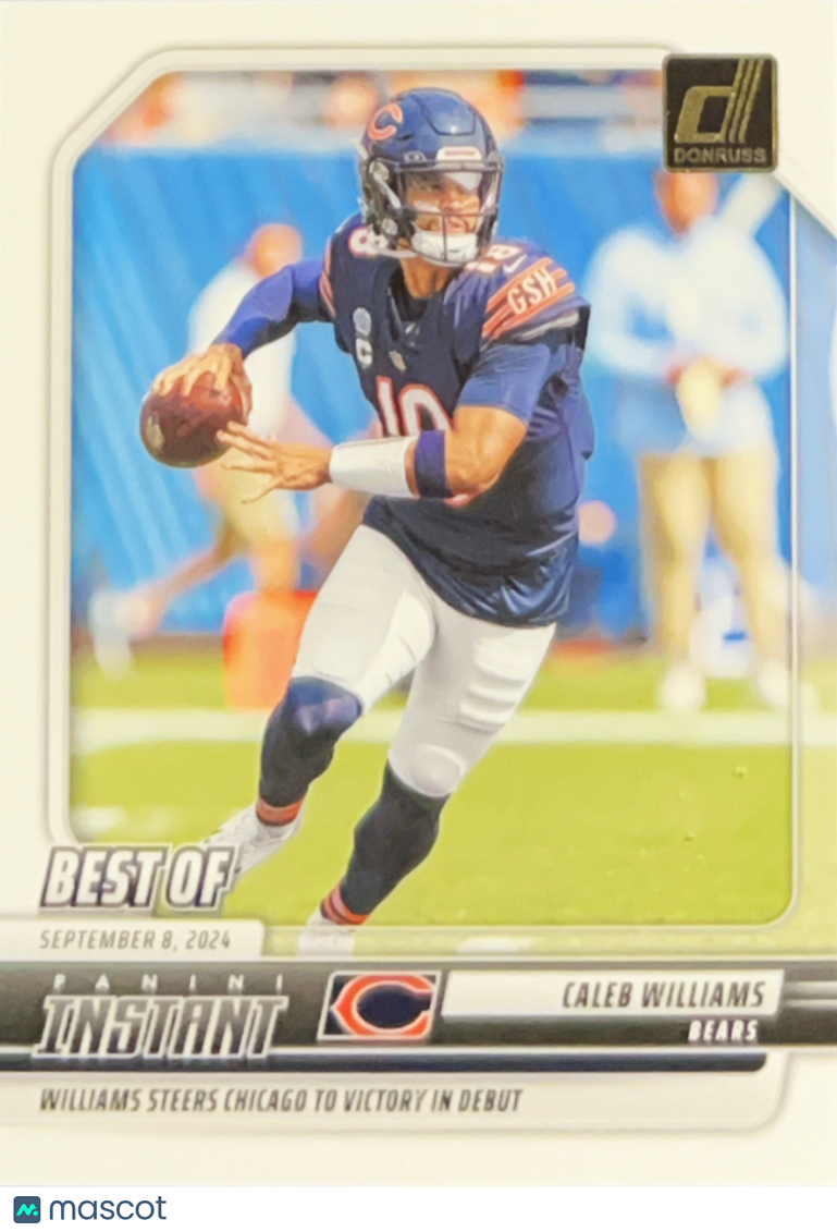 2025 Panini Donruss Panini Instant Best Of Caleb Williams #INS-CWS