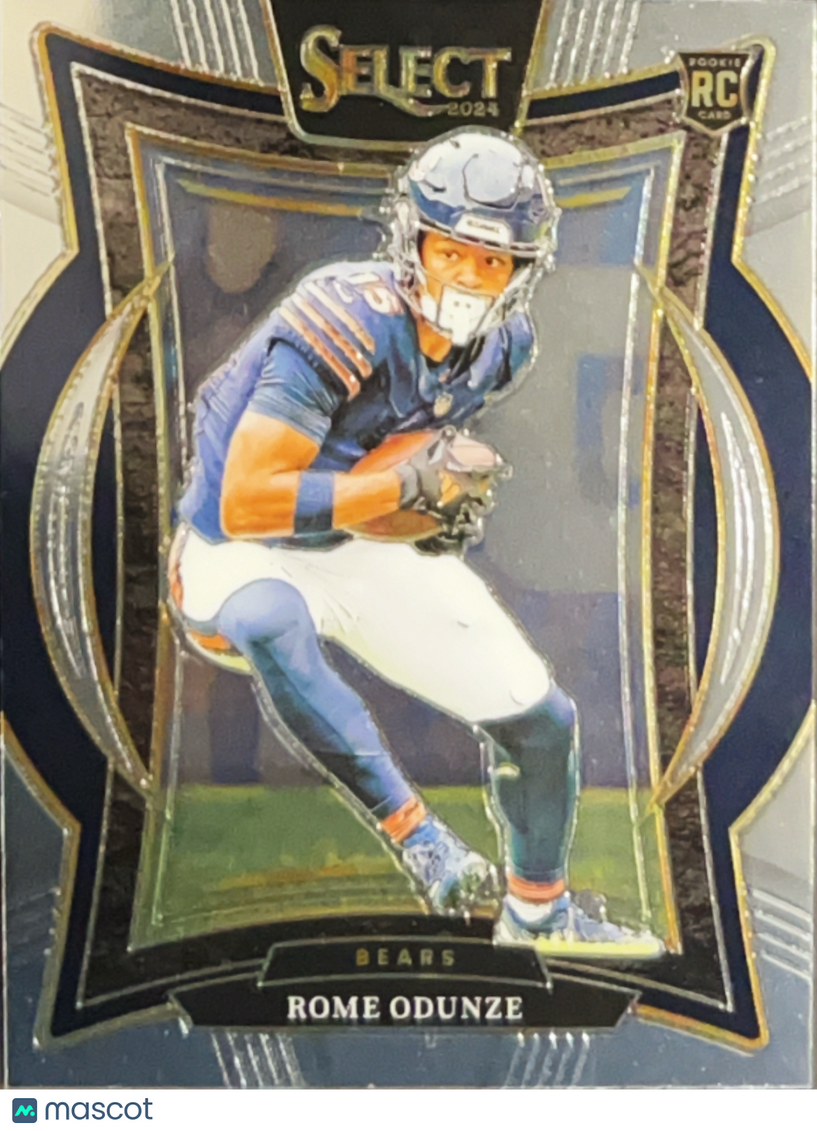 2025 Panini Select Concourse Rome Odunze #3 RC