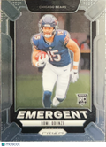 2024 Panini Prizm Emergent Rome Odunze #11 RC