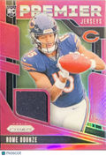 2024 Panini Prizm Premier Jerseys Rome Odunze #PJ-ROE Pink RC Memorabilia Jersey