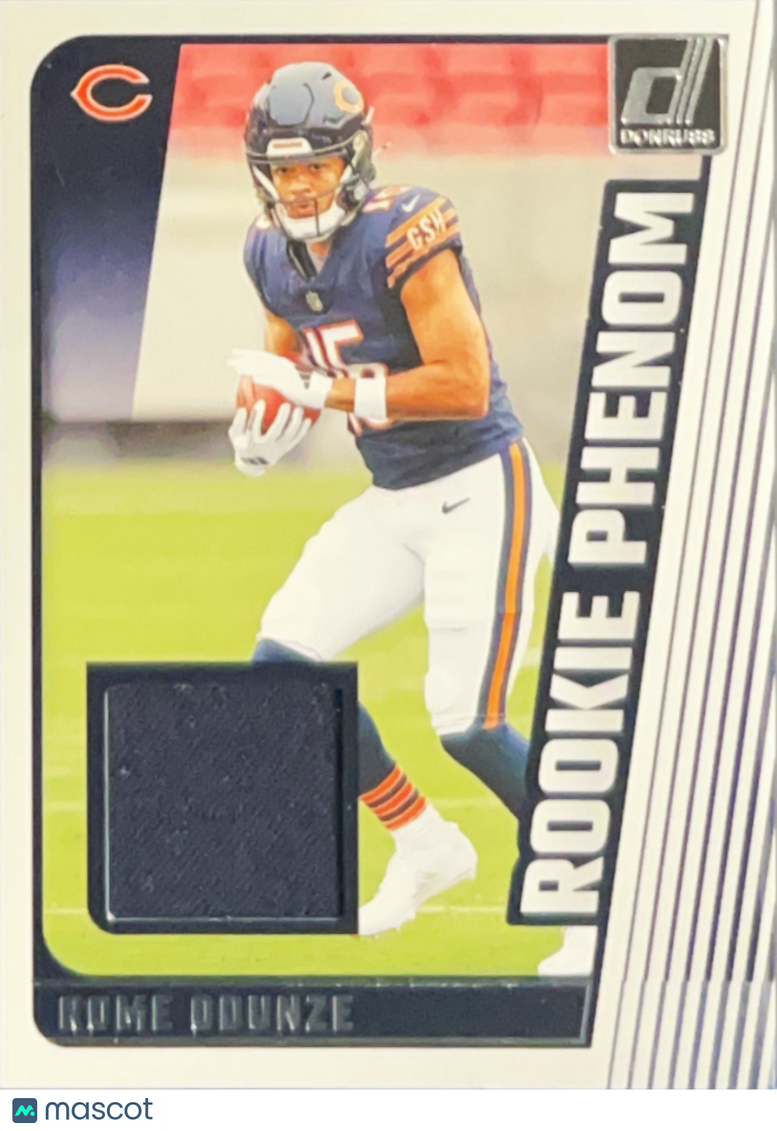 2024 Panini Donruss Rookie Phenom Rome Odunze #RPJ-ROD Memorabilia