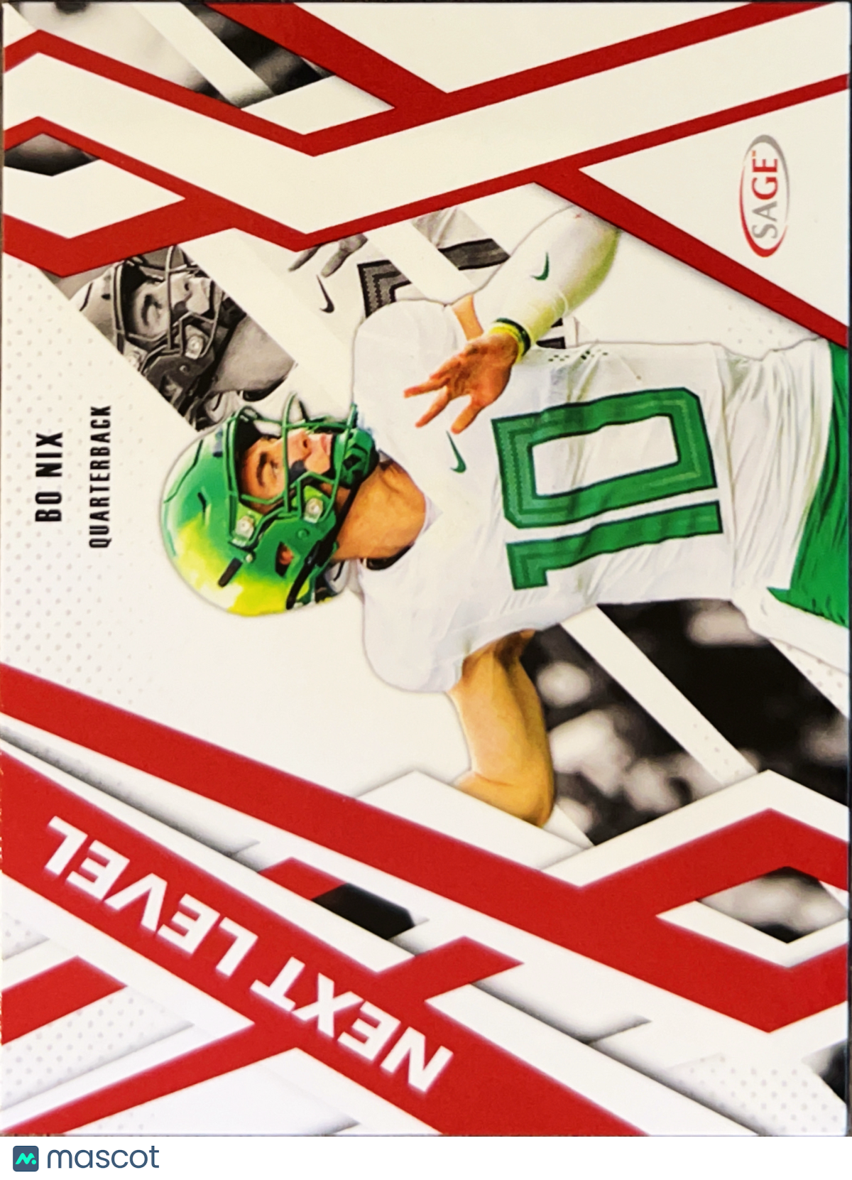 2024 SAGE Next Level Bo Nix #88 Red