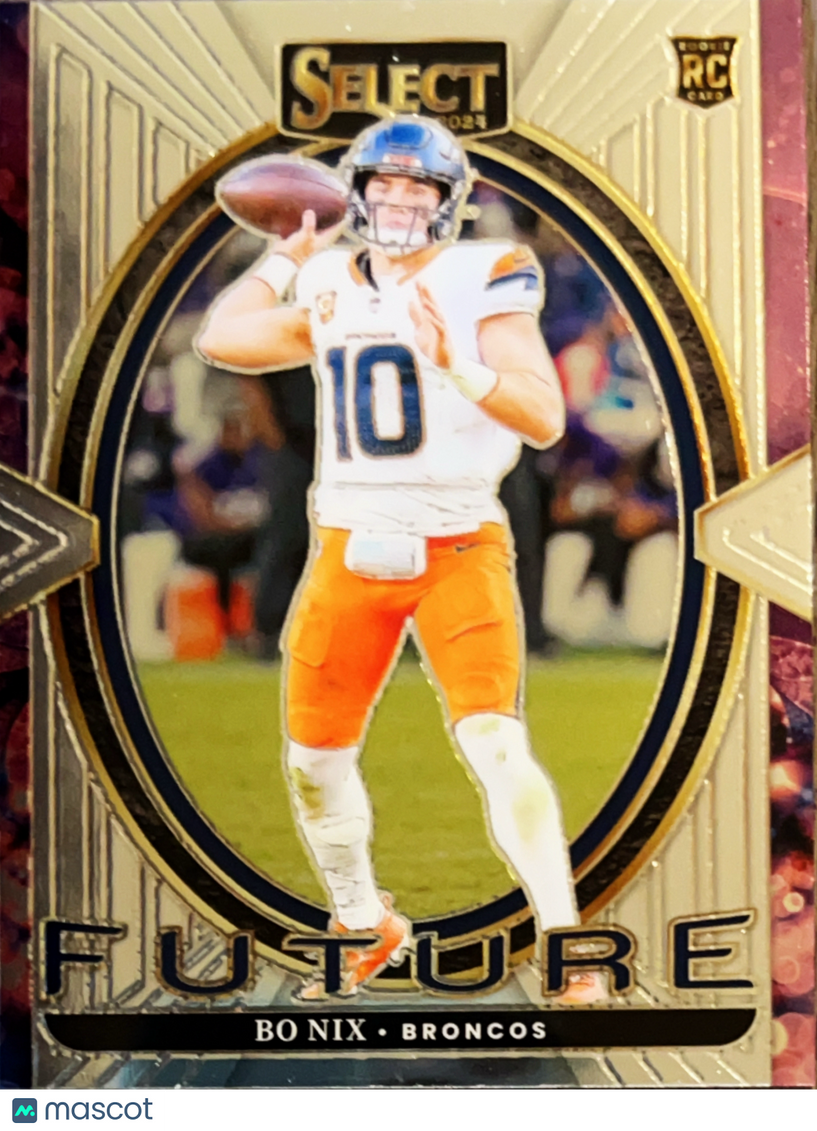 2024 Panini Select Football Bo Nix #7 RC