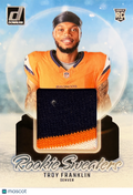 2024 Panini Donruss Rookie Sweaters Troy Franklin #RHS-TFR RC Memorabilia