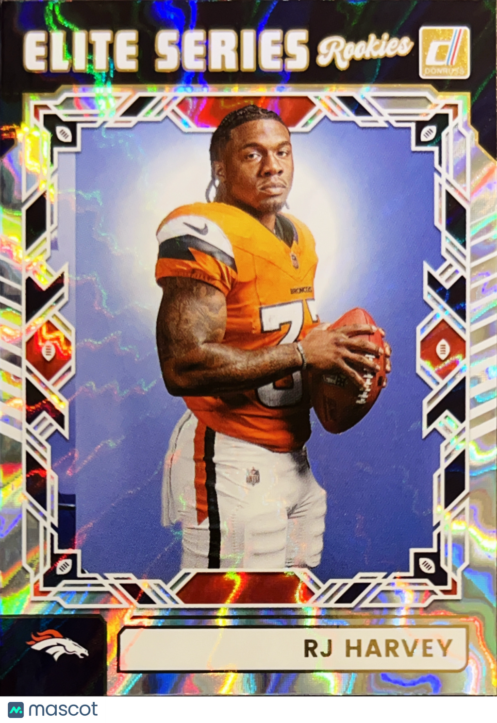 2025 Panini Donruss Elite Series Rookies RJ Harvey #ESR-RHY Holo