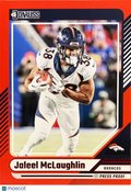 2024 Panini Donruss Football Jaleel McLaughlin #147 Press Proof Red