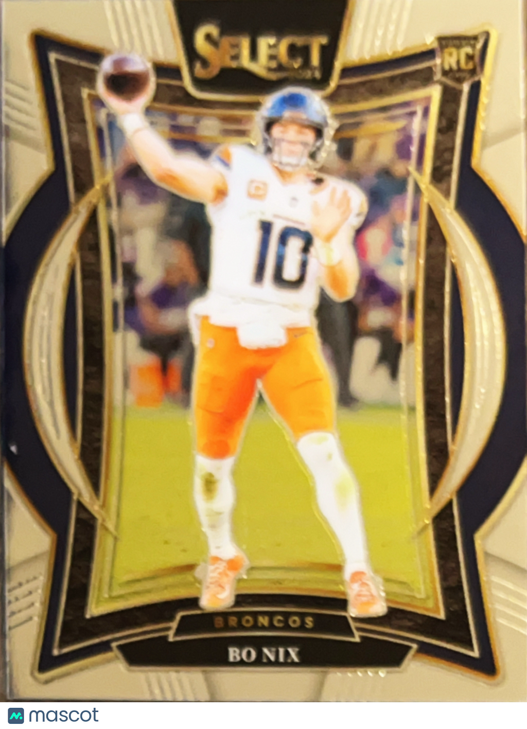2025 Panini Select Football Concourse Bo Nix #30 RC