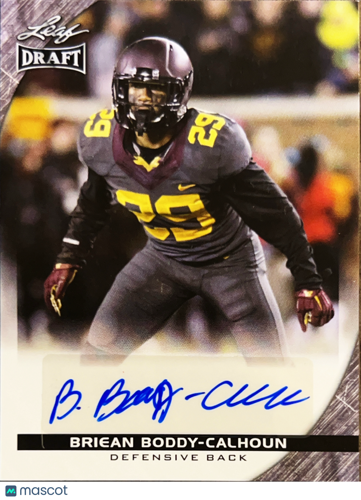 2016 Leaf Draft Briean Boddy-Calhoun #A-BBC