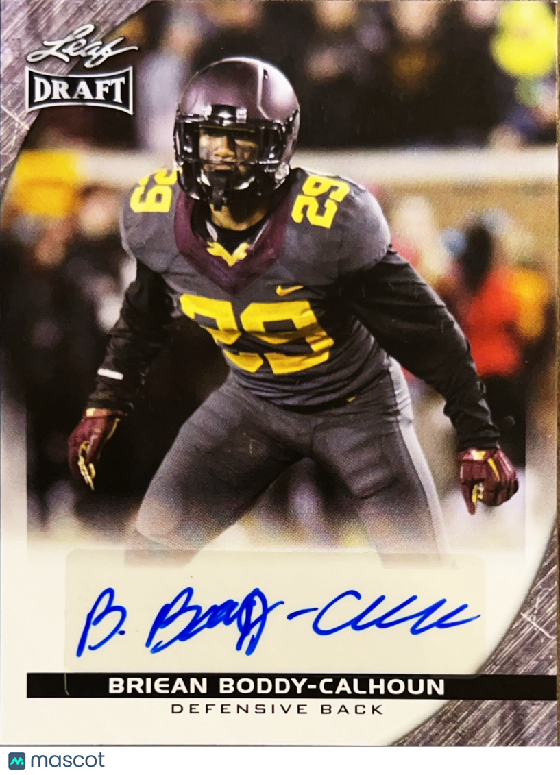 2016 Leaf Draft Briean Boddy-Calhoun #A-BBC