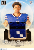 2024 Panini Donruss Football Rookie Sweaters Keon Coleman #RHS-KCO Rookie RC