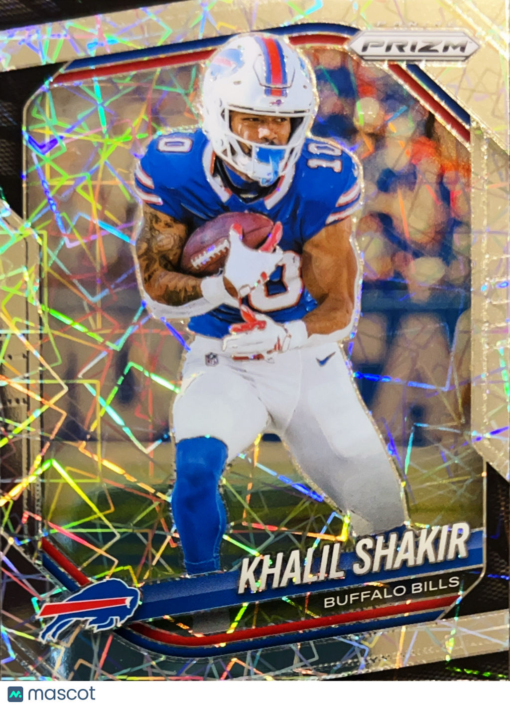 2025 Panini Prizm Football Khalil Shakir #116 Lazer