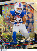 2025 Panini Prizm Football Khalil Shakir #116 Lazer
