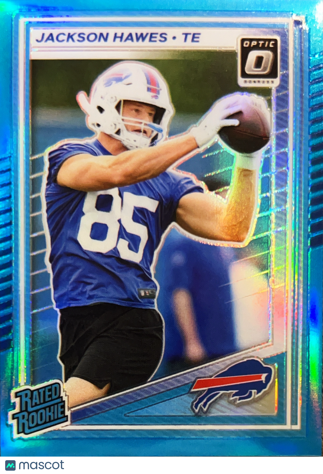 2025 Panini Donruss Optic Prizm Jackson Hawes #224 Blue /349