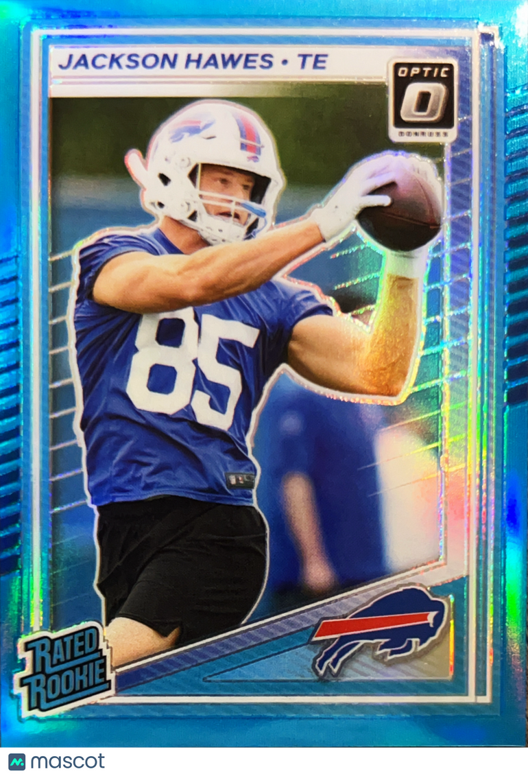 2025 Panini Donruss Optic Prizm Jackson Hawes #224 Blue /349