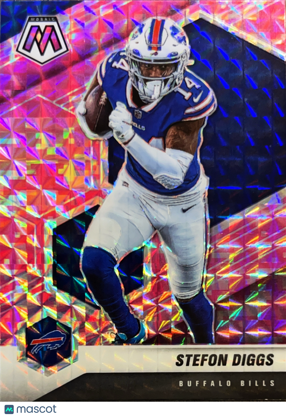 2021 Panini Mosaic Prizm Stefon Diggs #29 Pink