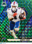 2025 Panini Mosaic Prizm James Cook #201 Green