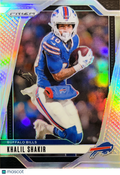 2024 Panini Prizm Football Khalil Shakir #31 Silver