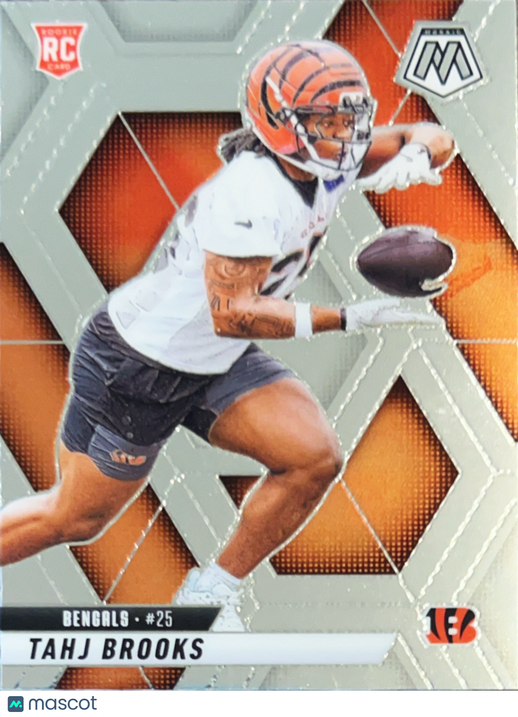 2025 Panini Mosaic Football Tahj Brooks #400 RC