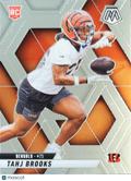 2025 Panini Mosaic Football Tahj Brooks #400 RC