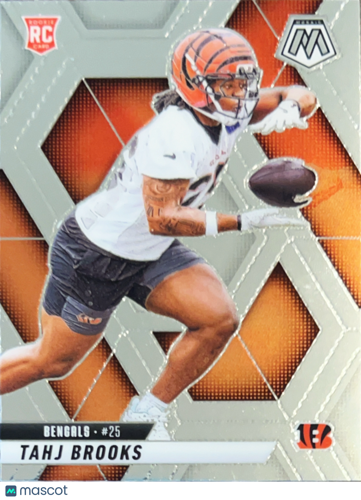 2025 Panini Mosaic Football Tahj Brooks #400 RC