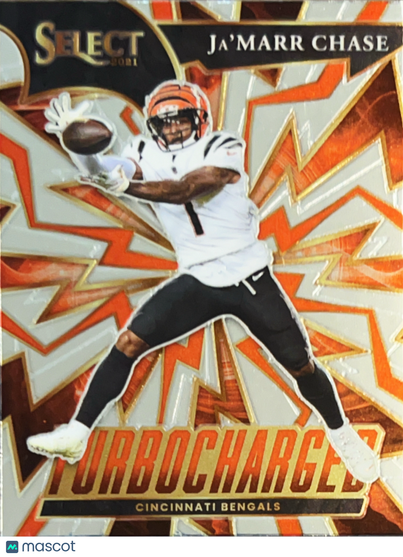 2022 Panini Select Turbocharged Ja'Marr Chase #TUR-8