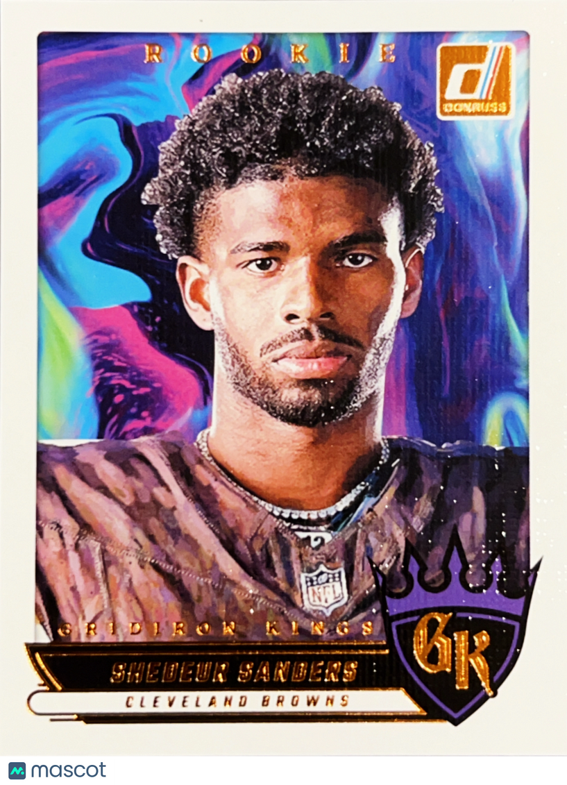 2025 Donruss Gridiron Kings Shedeur Sanders #RGK-SSS