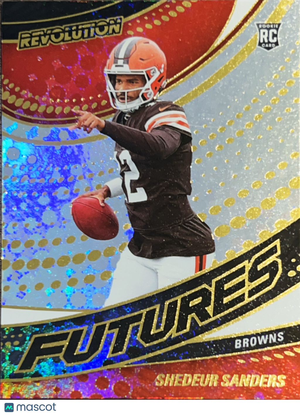 2025 Panini Revolution Football Shedeur Sanders #19 Futures RC