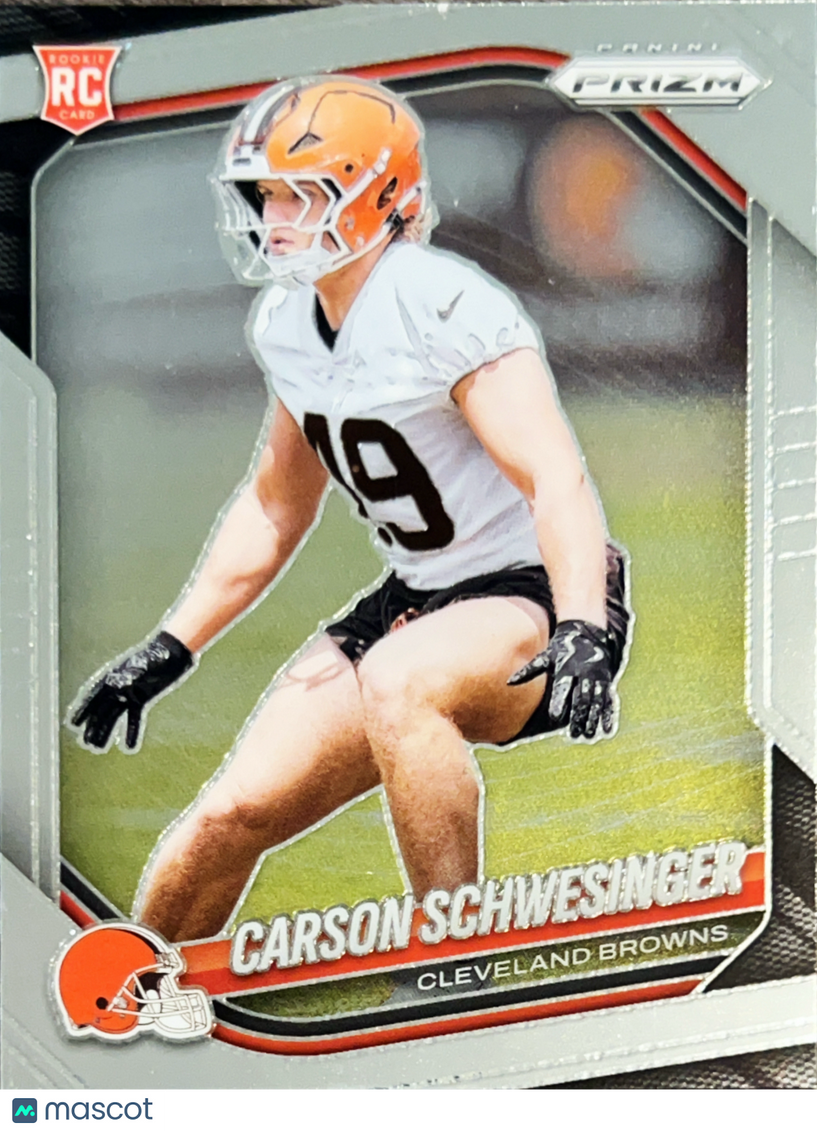 2025 Panini Prizm Carson Schwesinger #384 RC