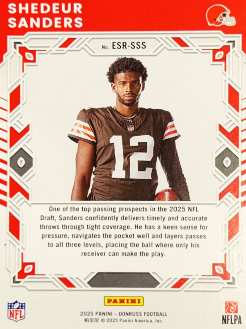 2025 Panini Donruss Elite Series Rookies Shedeur Sanders #ESR-SSS