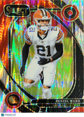 2025 Panini Select Prizm Denzel Ward #248 White Shock Prizm