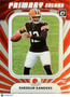 2025 Panini Donruss Optic Primary Colors Shedeur Sanders #19 Red RC