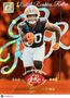2025 Panini Donruss Rated Rookies Retro Quinshon Judkins #5 Orange Laser