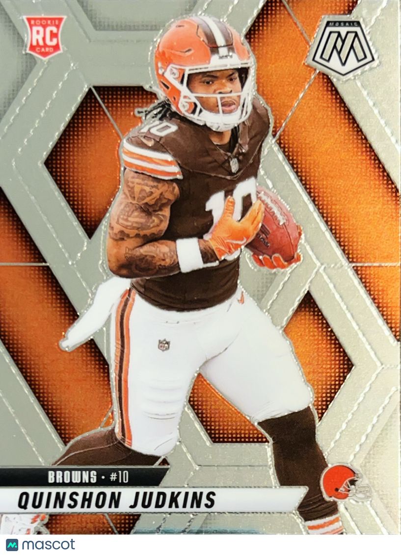 2025 Panini Mosaic Quinshon Judkins #365 RC