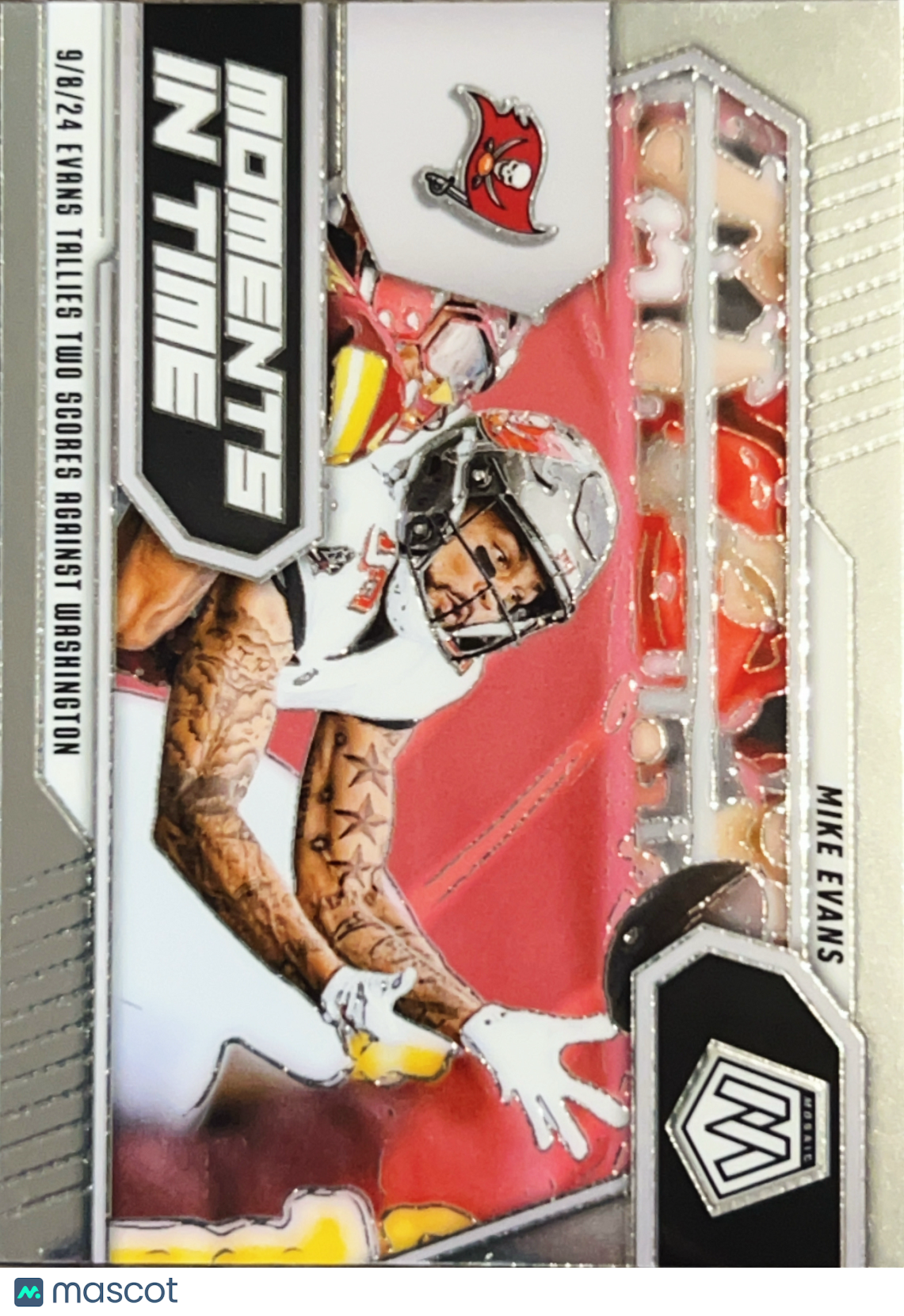 2025 Panini Mosaic Moments in Time Mike Evans #9