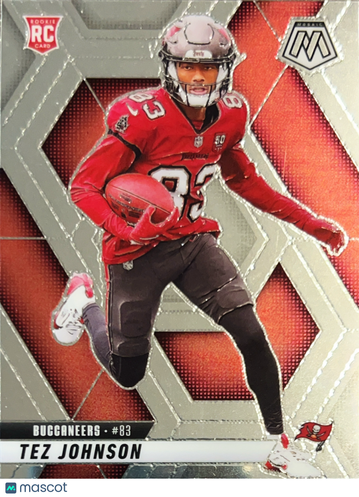 2025 Panini Mosaic Tez Johnson #316 RC
