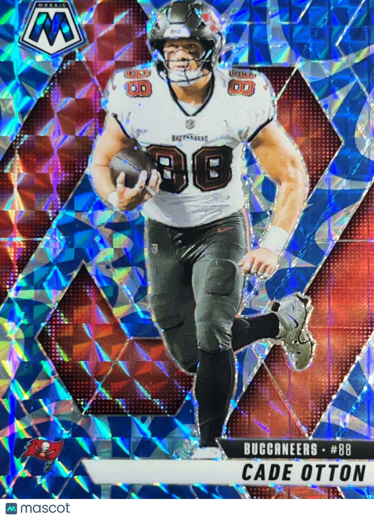2025 Panini Mosaic Prizm Cade Otton #211 Blue
