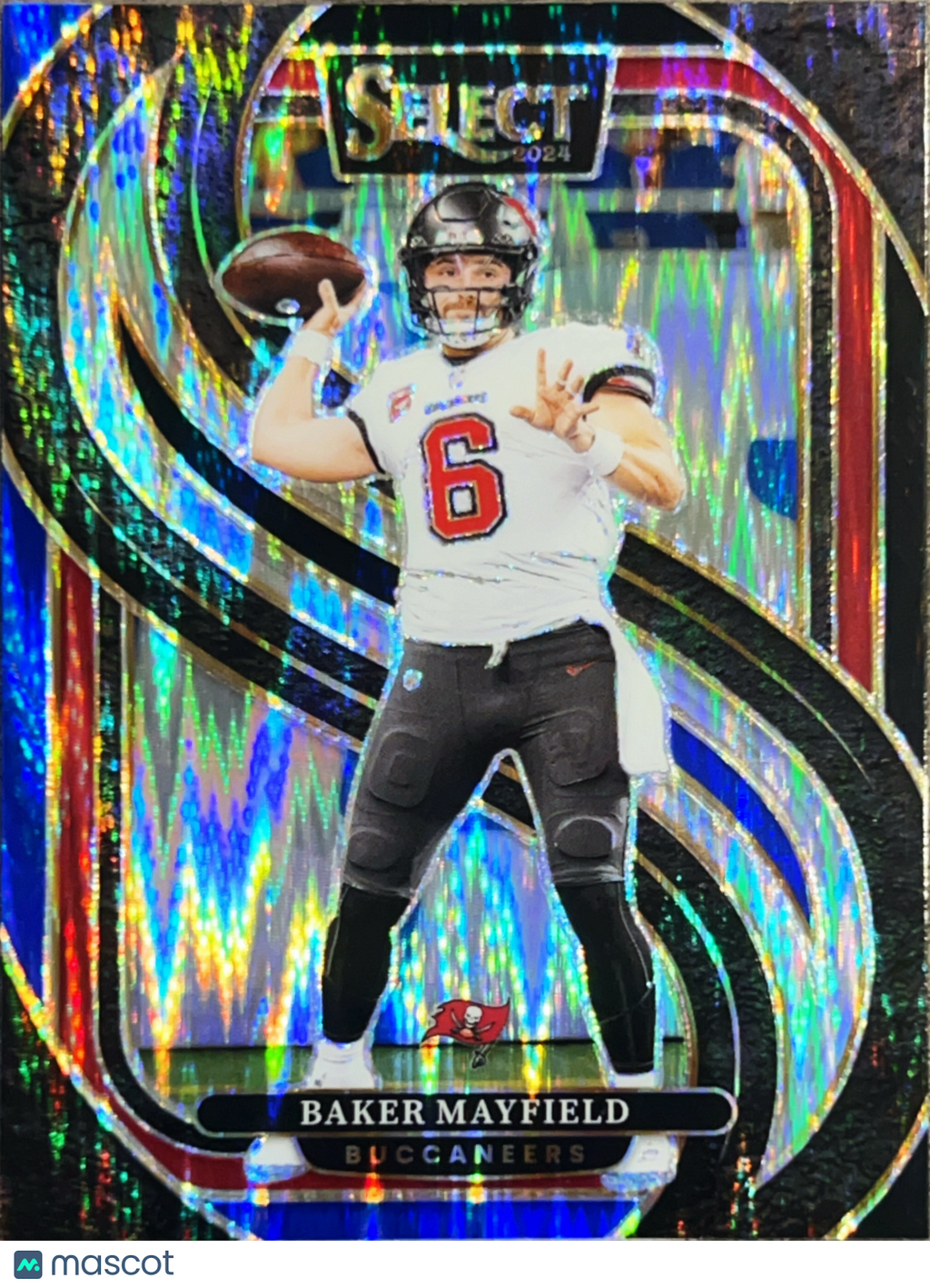 2024 Panini Select Prizm Baker Mayfield #108 Premier Level