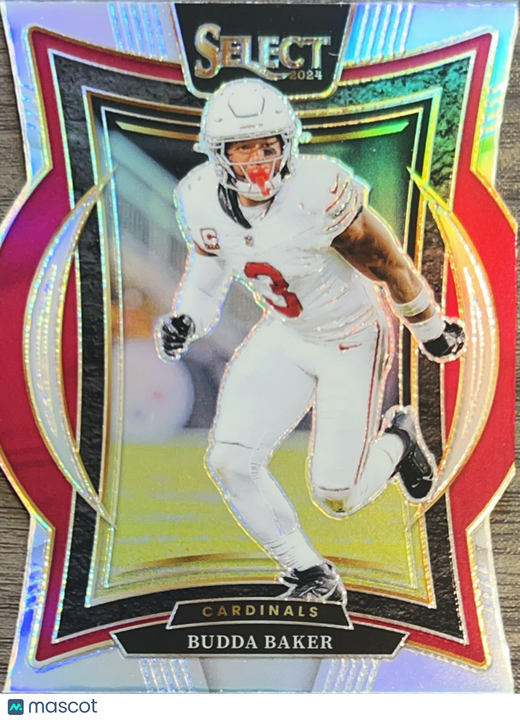 2025 Panini Select Prizm Budda Baker #14 Silver