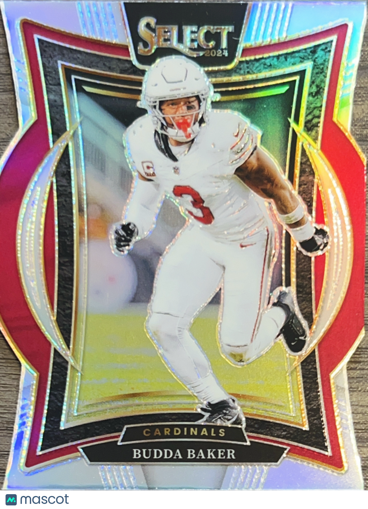 2025 Panini Select Prizm Budda Baker #14 Silver