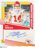 2025 Panini Donruss Football Signature Marks Matt Araiza #SM-MAA