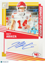 2025 Panini Donruss Football Signature Marks Matt Araiza #SM-MAA