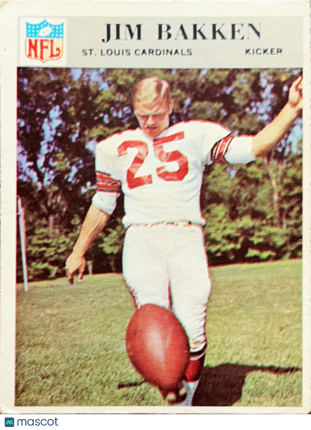 1967 Philadelphia Jim Bakken #158