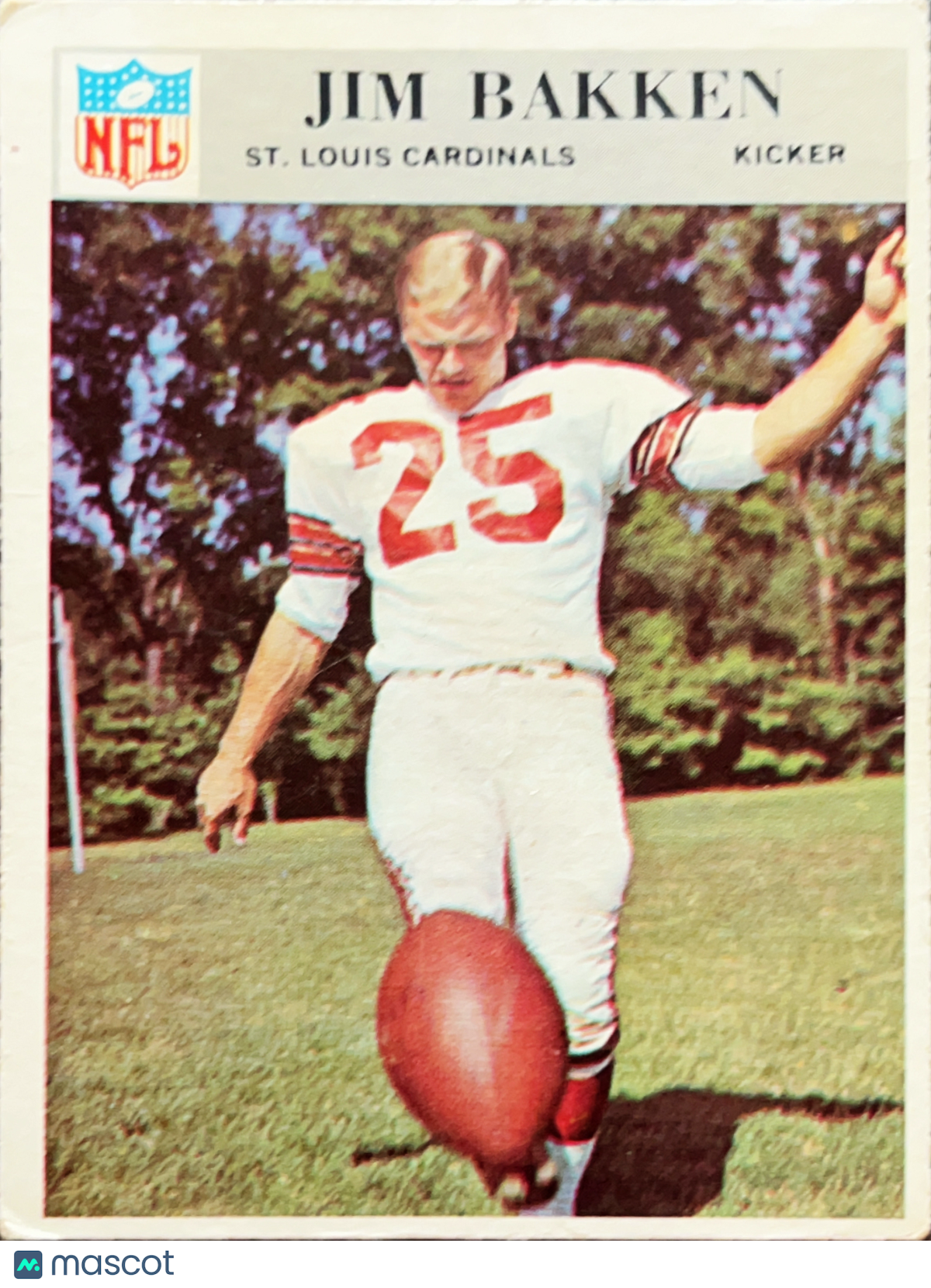 1967 Philadelphia Jim Bakken #158