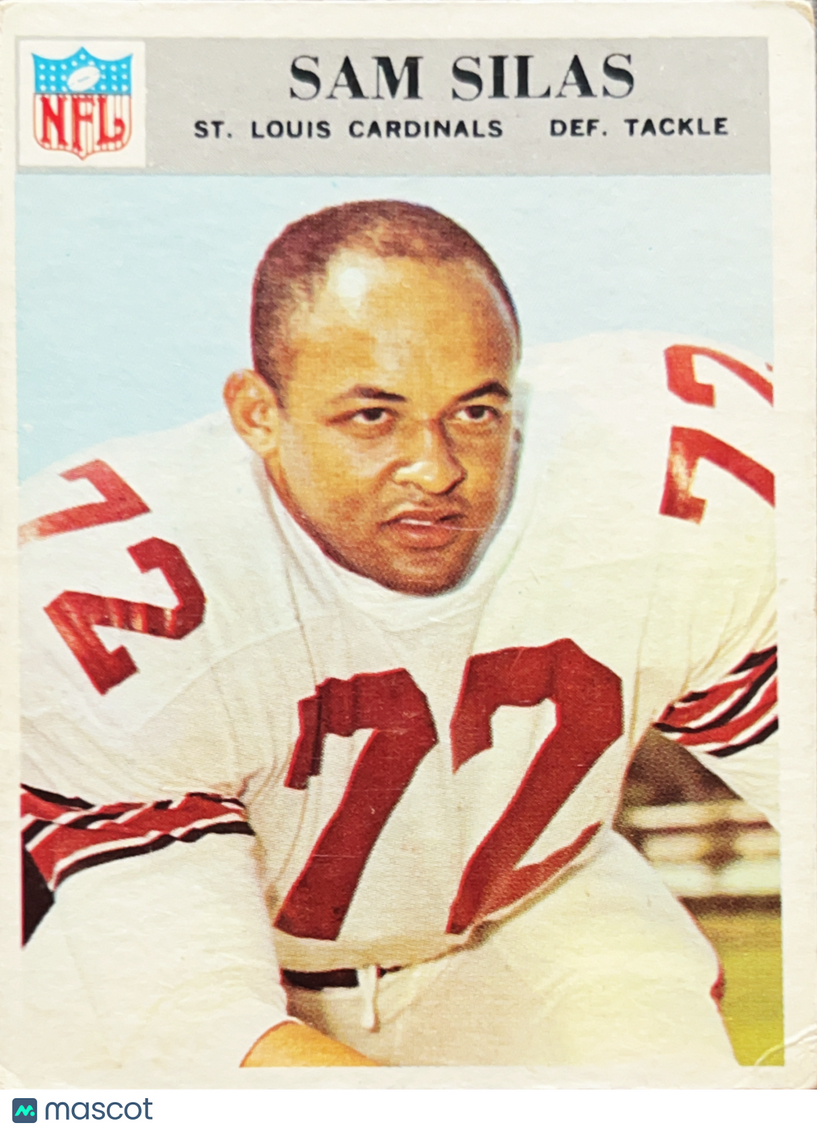 1966 Philadelphia Sam Silas #166