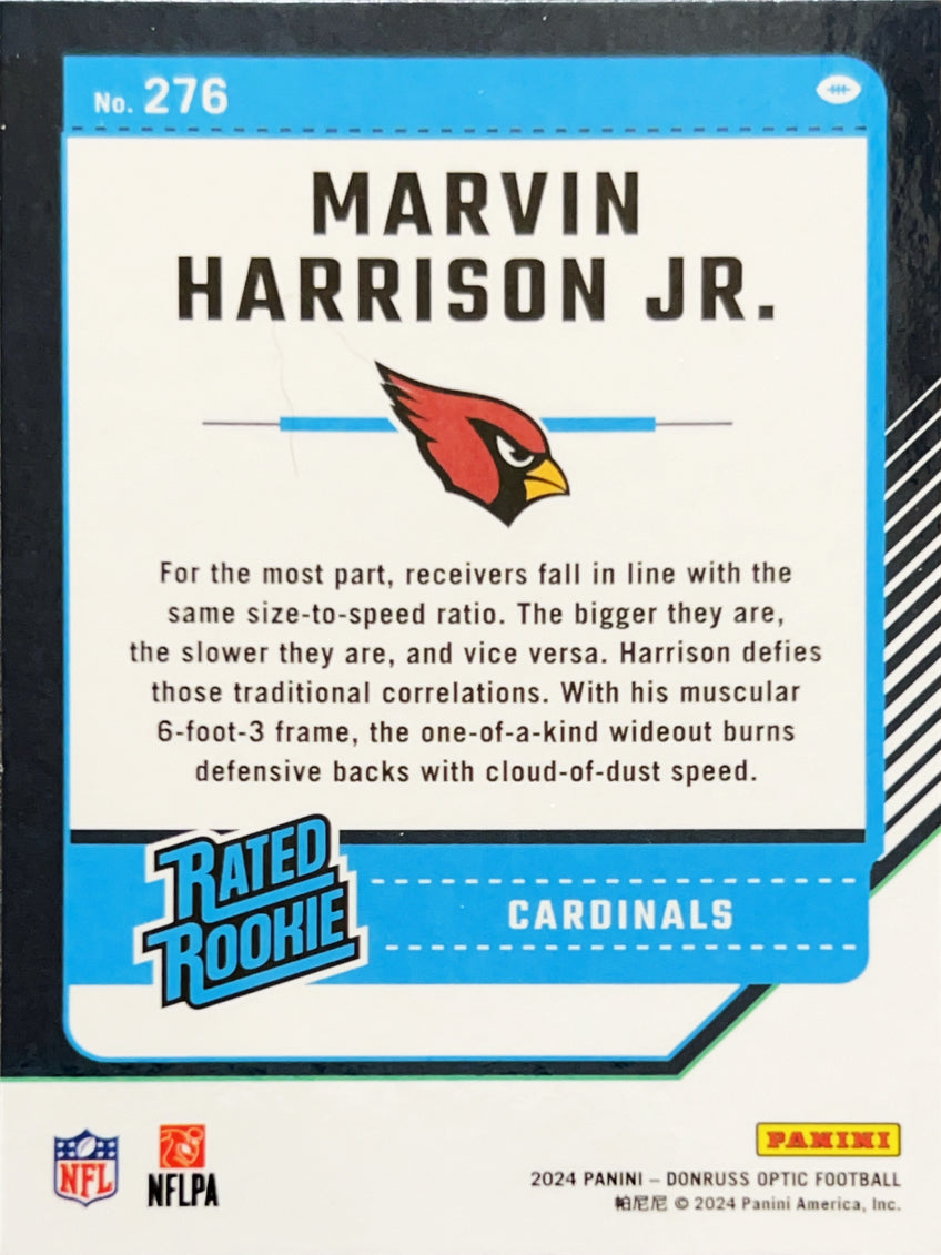 2024 Panini Donruss Optic Marvin Harrison Jr. #276