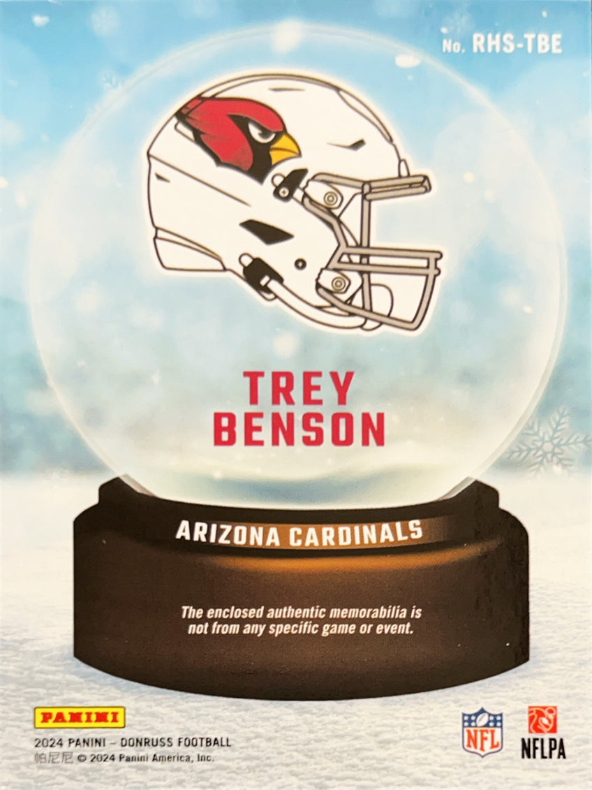 2024 Panini Donruss Rookie Sweaters Trey Benson #RHS-TBE