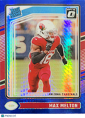 2024 Panini Donruss Optic Max Melton #277 Blue Prizm