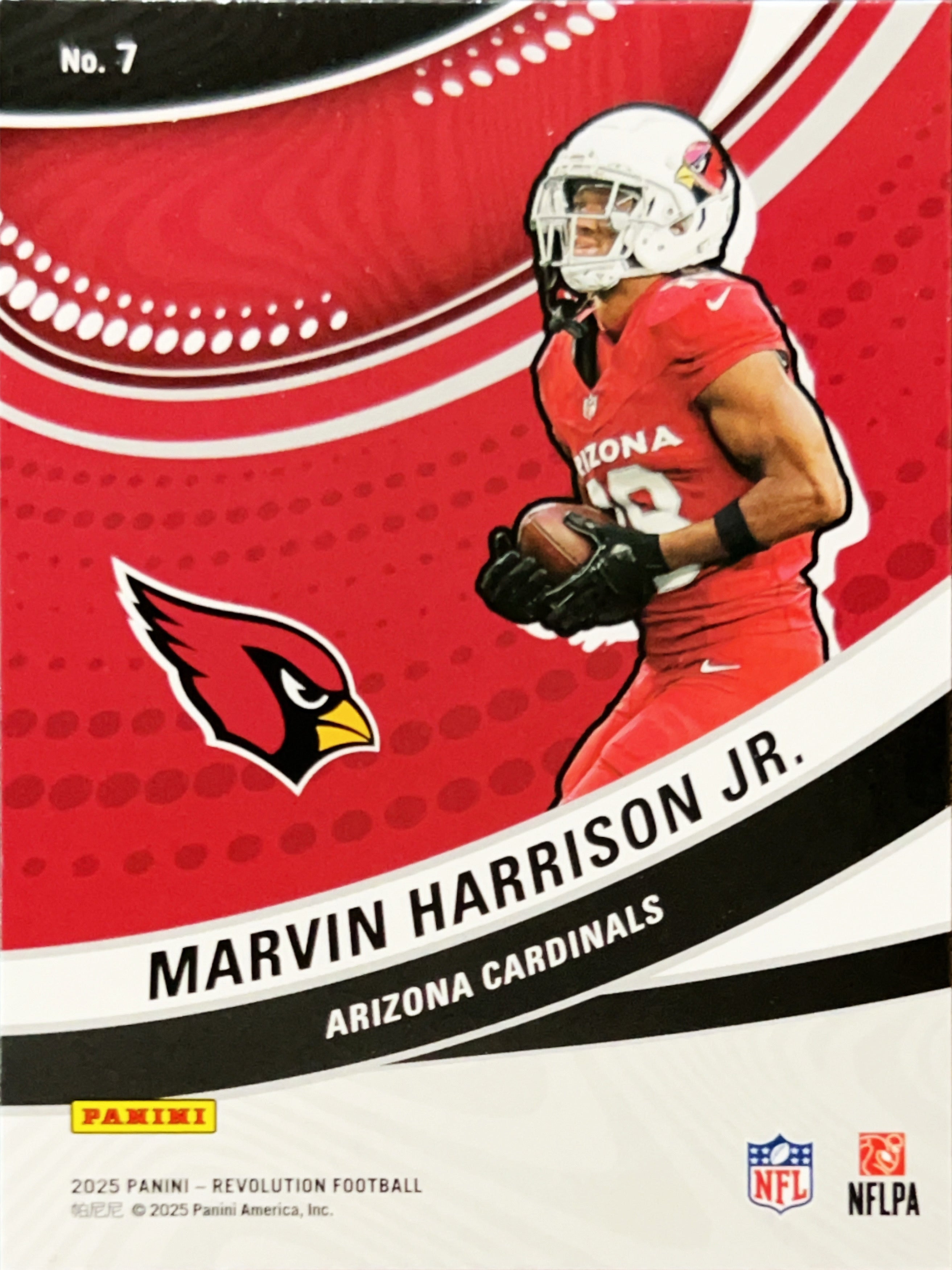 2025 Panini Revolution Football Futures Marvin Harrison Jr. #7