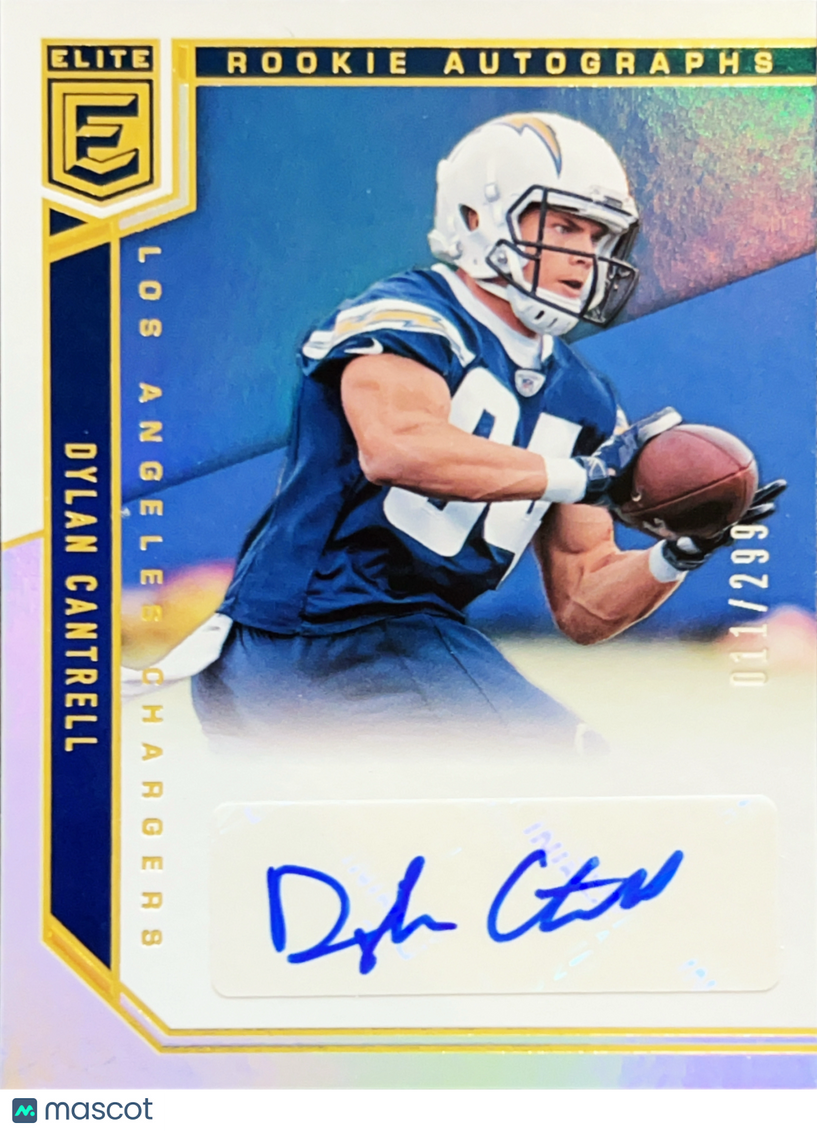2018 Panini Donruss Elite Dylan Cantrell #RA-DC /299