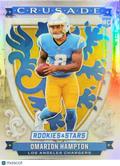 2025 Panini Rookies & Stars Crusade Omarion Hampton #17 Prizm RC